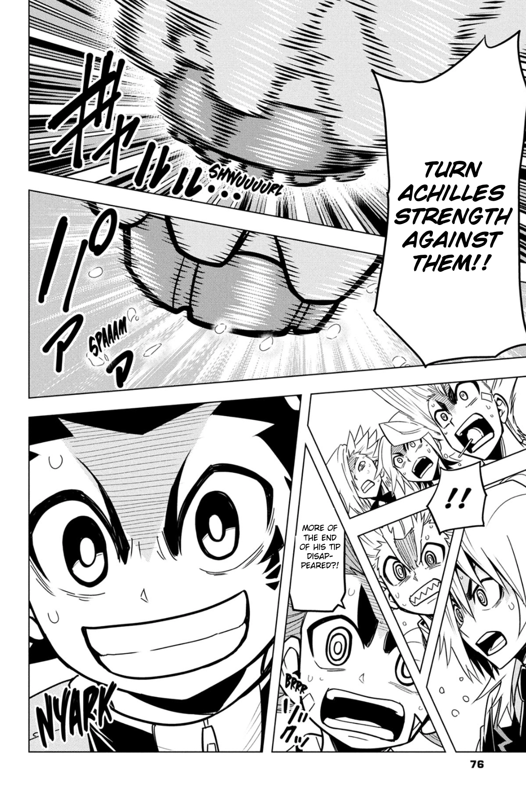 Read Beyblade Burst chapter 62 image 11 on Lezhin
