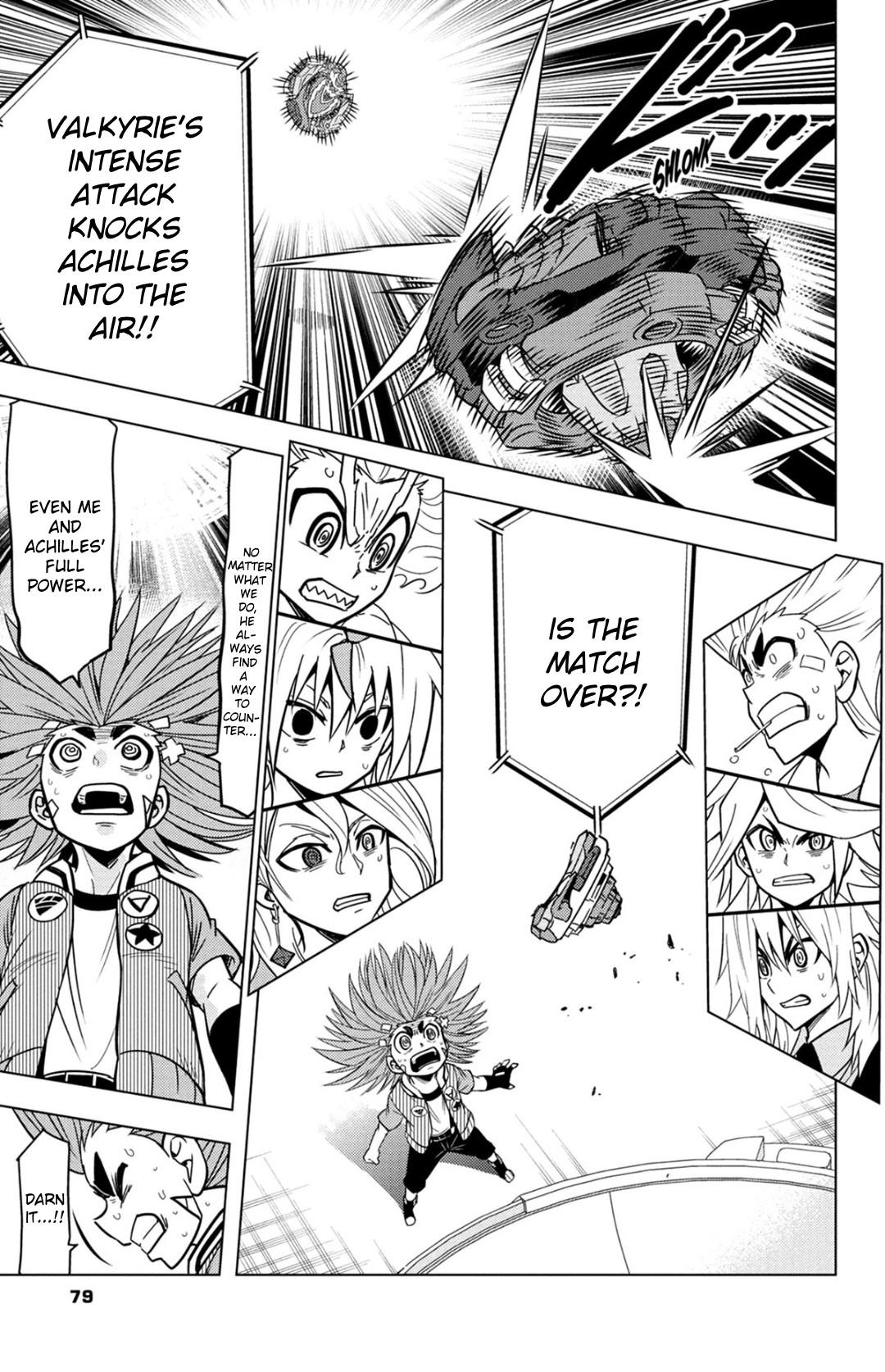 Read Beyblade Burst chapter 62 image 14 on Lezhin