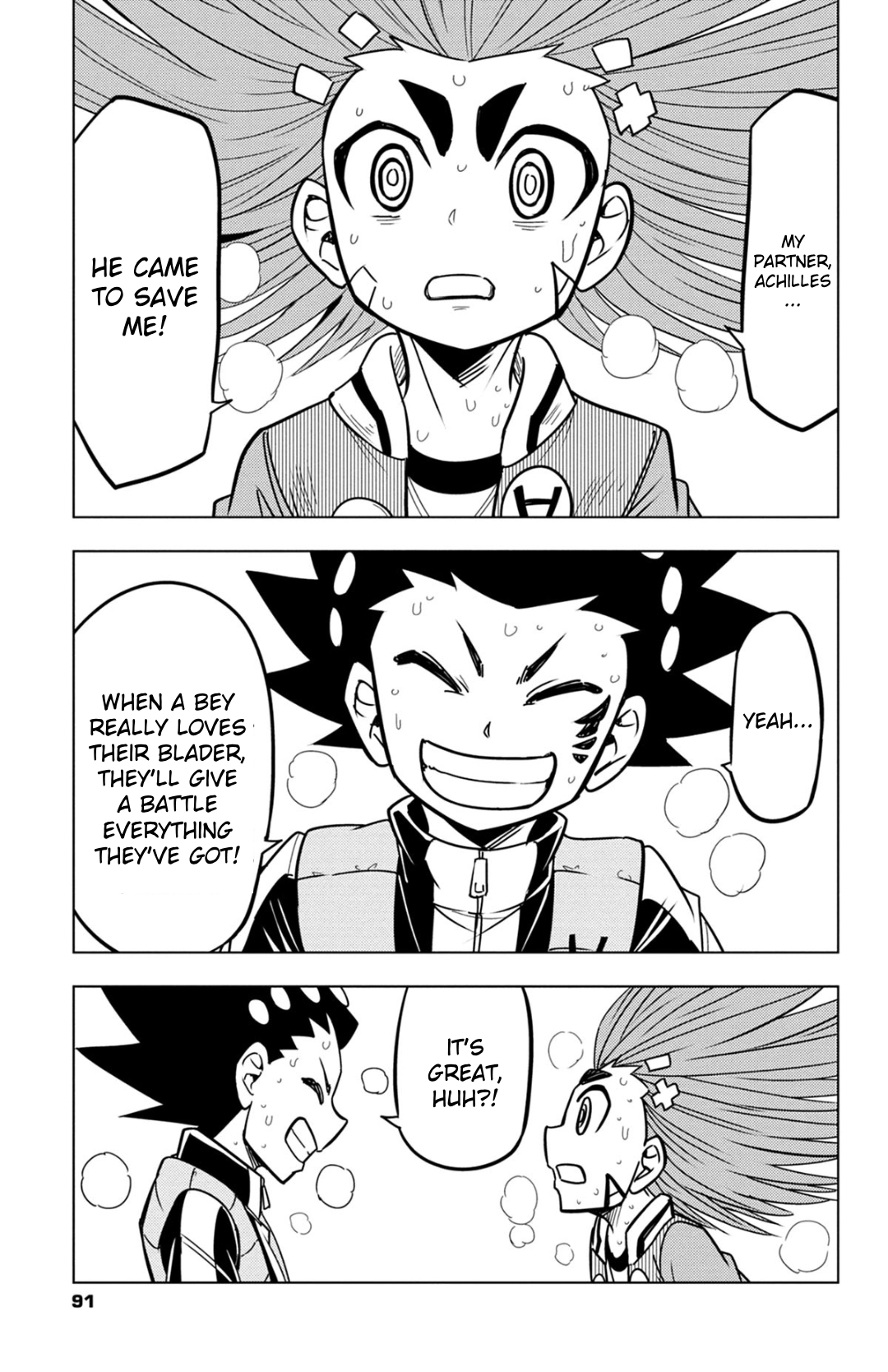 Read Beyblade Burst chapter 62 image 26 on Lezhin