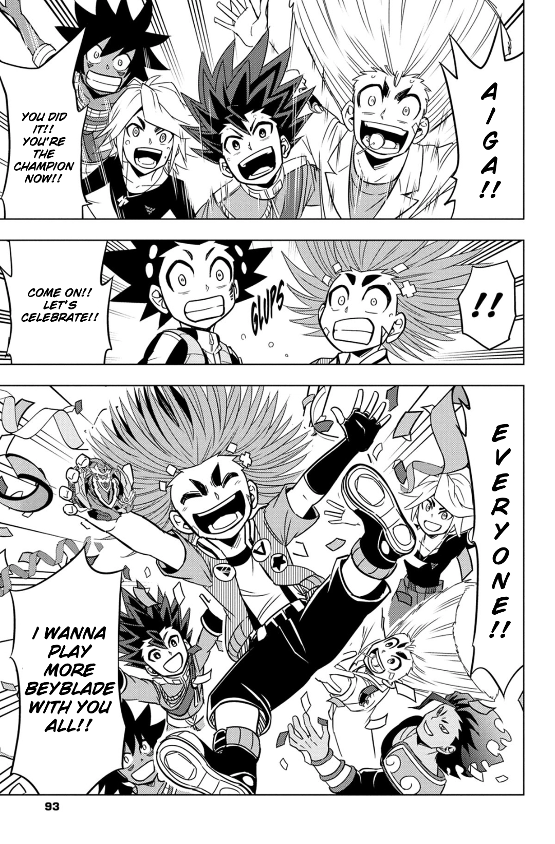 Read Beyblade Burst chapter 62 image 28 on Lezhin