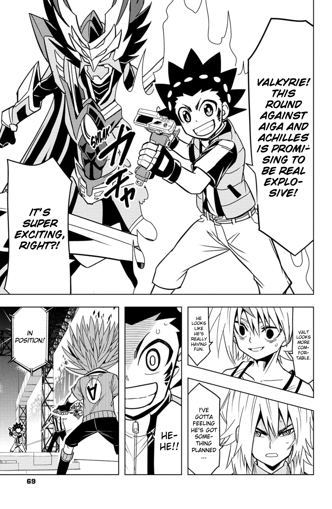 Read Beyblade Burst chapter 62 image 4 on Lezhin