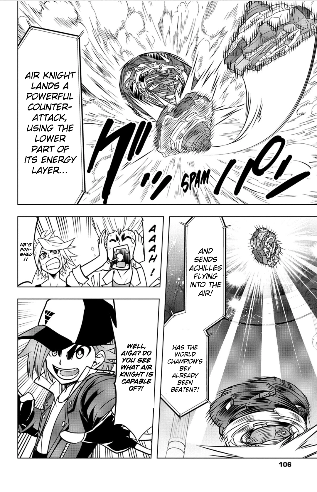 Read Beyblade Burst chapter 63 image 11 on Lezhin