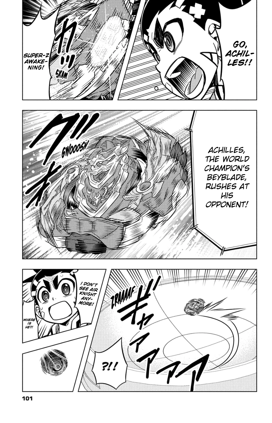 Read Beyblade Burst chapter 63 image 6 on Lezhin
