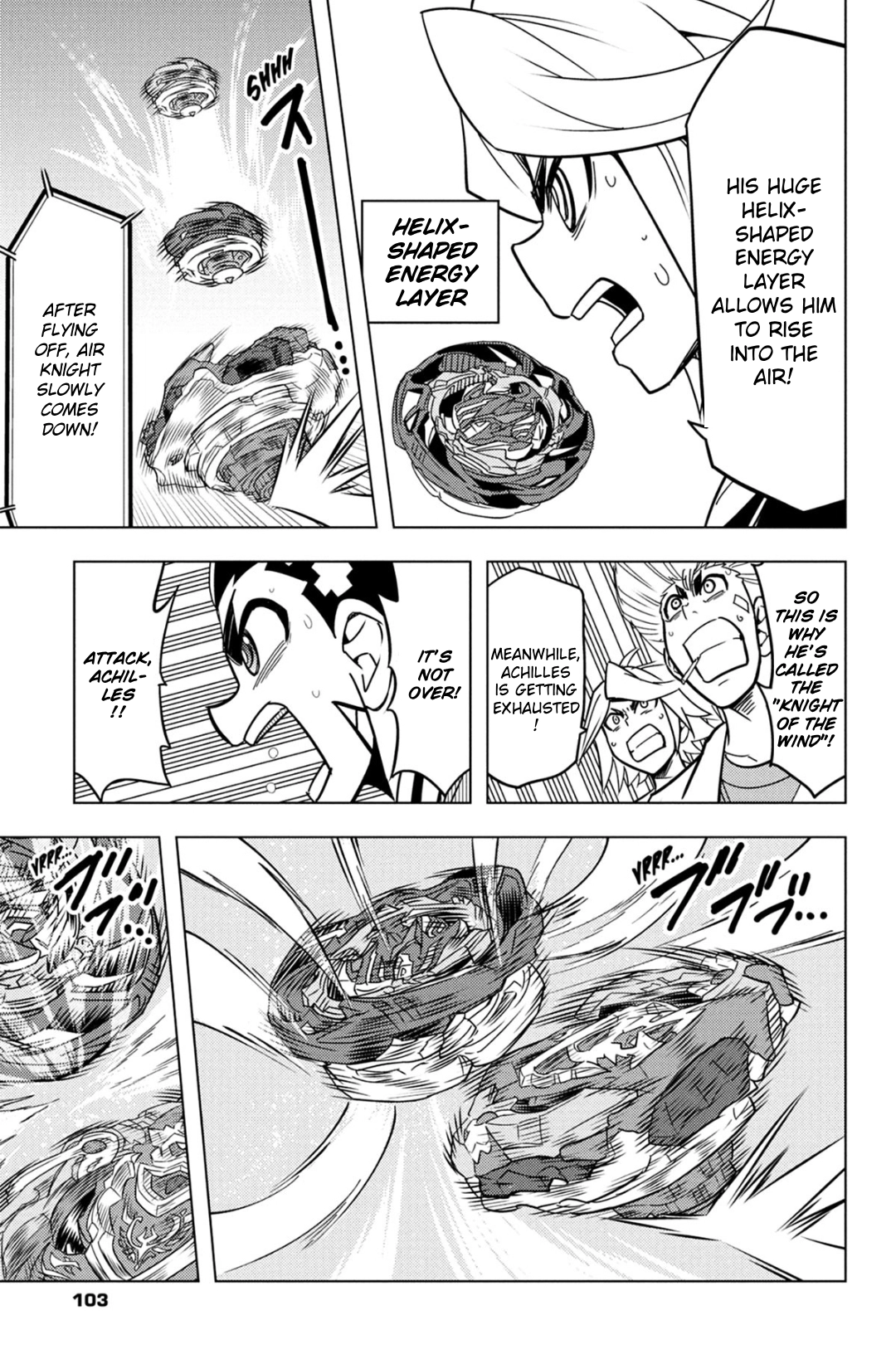 Read Beyblade Burst chapter 63 image 8 on Lezhin