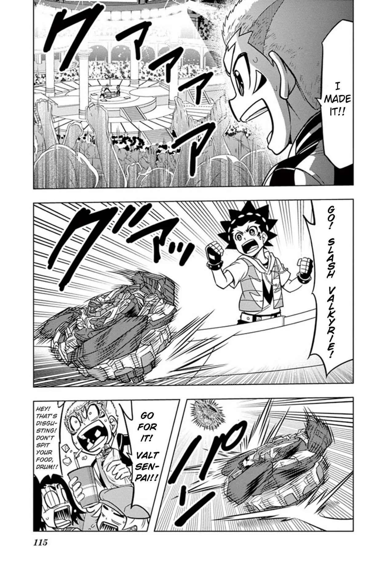 Read Beyblade Burst chapter 64 image 2 on Lezhin