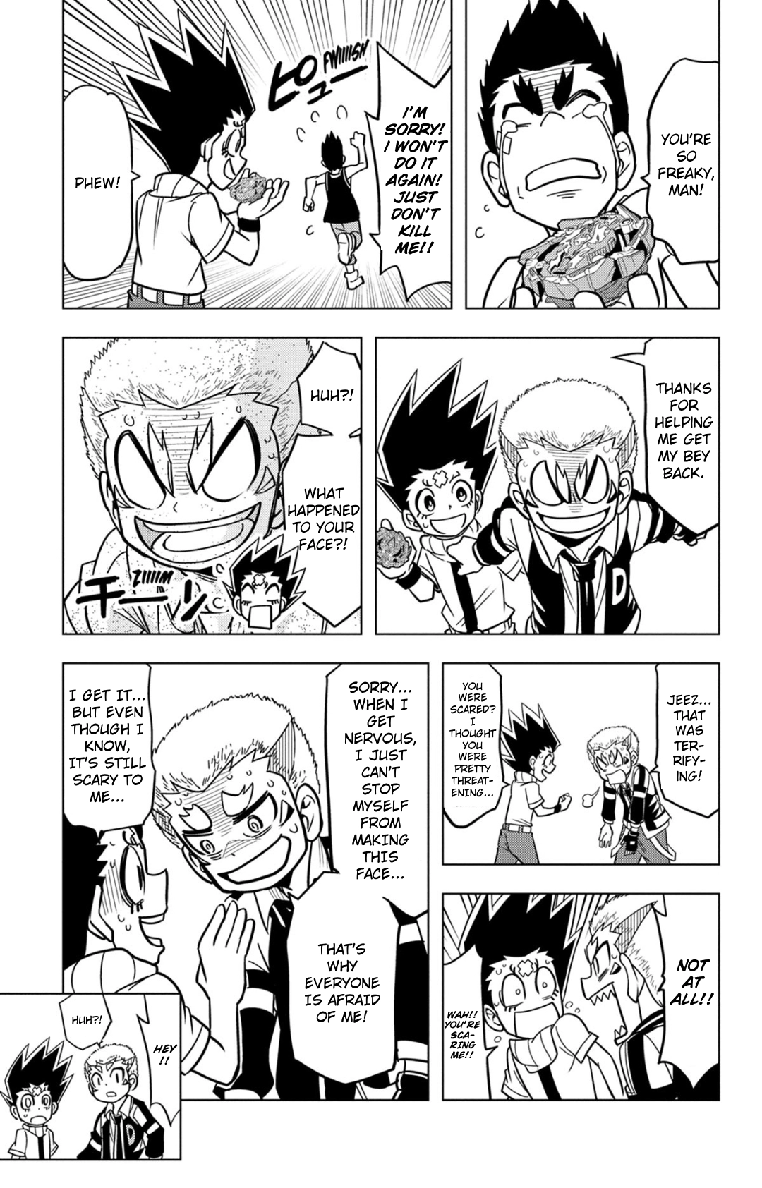 Read Beyblade Burst chapter 65 image 11 on Lezhin
