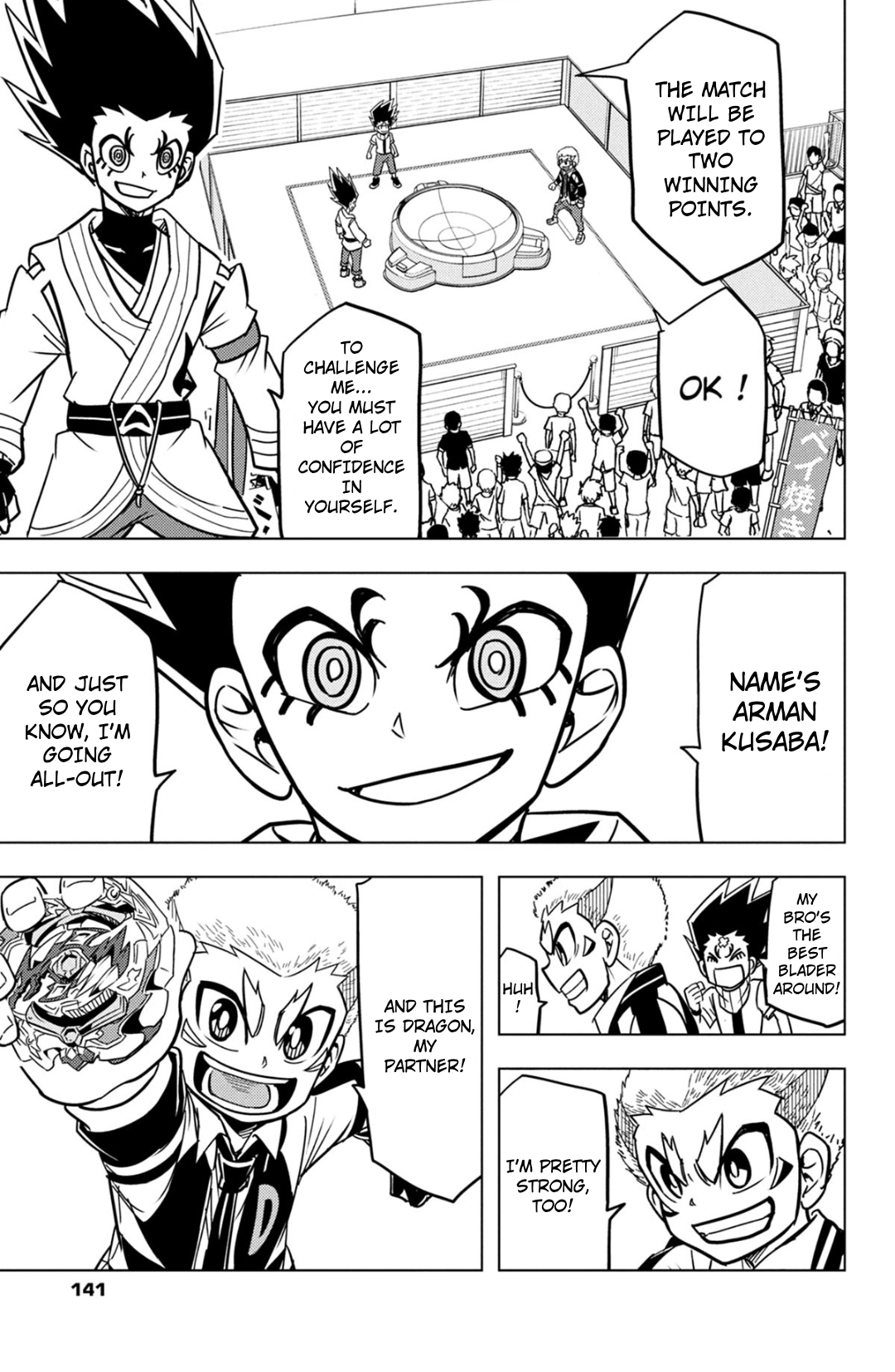 Read Beyblade Burst chapter 65 image 13 on Lezhin