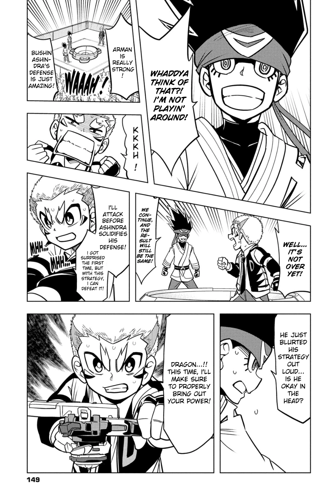 Read Beyblade Burst chapter 65 image 21 on Lezhin