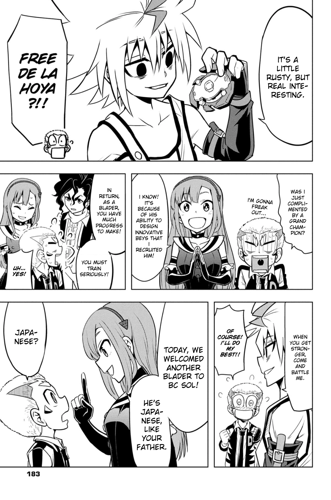 Read Beyblade Burst chapter 66.5 image 2 on Lezhin