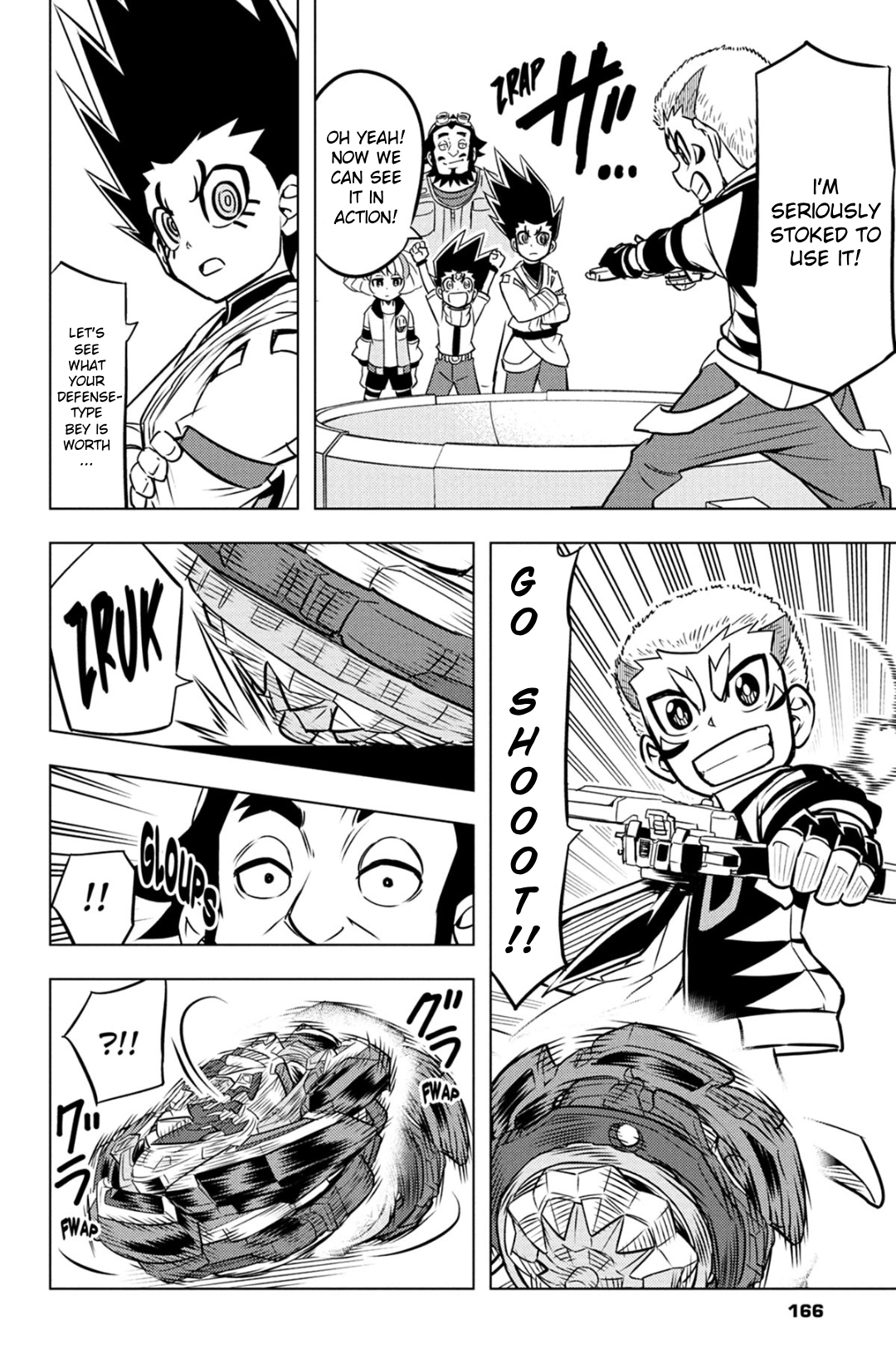 Read Beyblade Burst chapter 66 image 5 on Lezhin