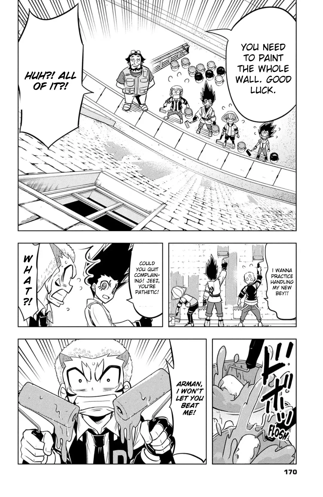 Read Beyblade Burst chapter 66 image 9 on Lezhin