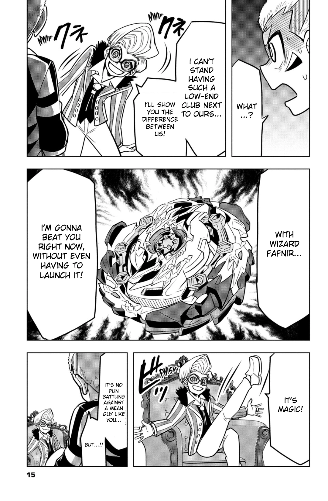 Read Beyblade Burst chapter 67 image 10 on Lezhin