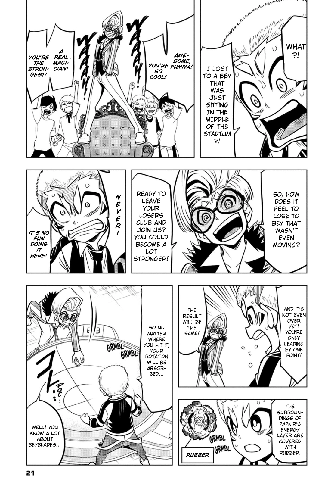 Read Beyblade Burst chapter 67 image 16 on Lezhin