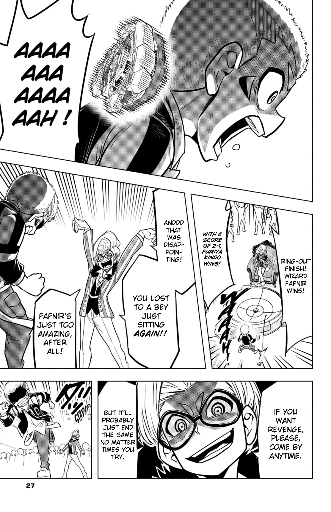 Read Beyblade Burst chapter 67 image 22 on Lezhin