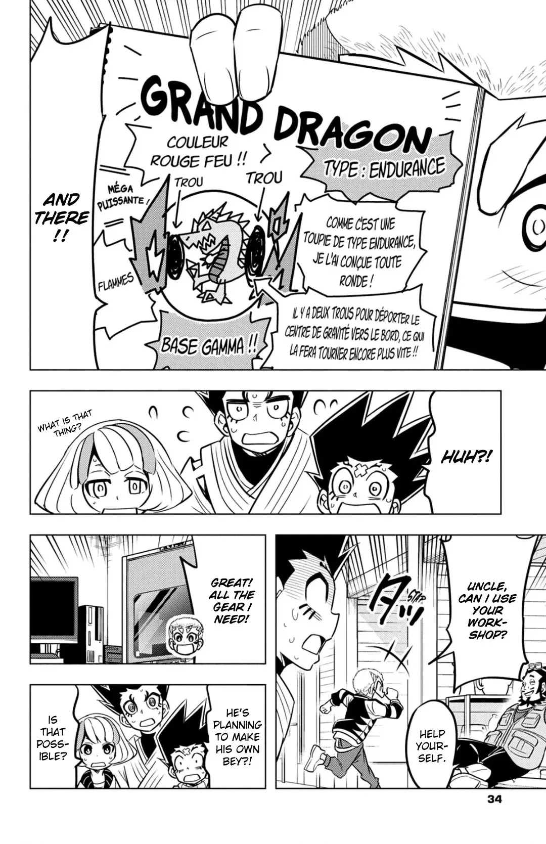 Read Beyblade Burst chapter 67 image 29 on Lezhin