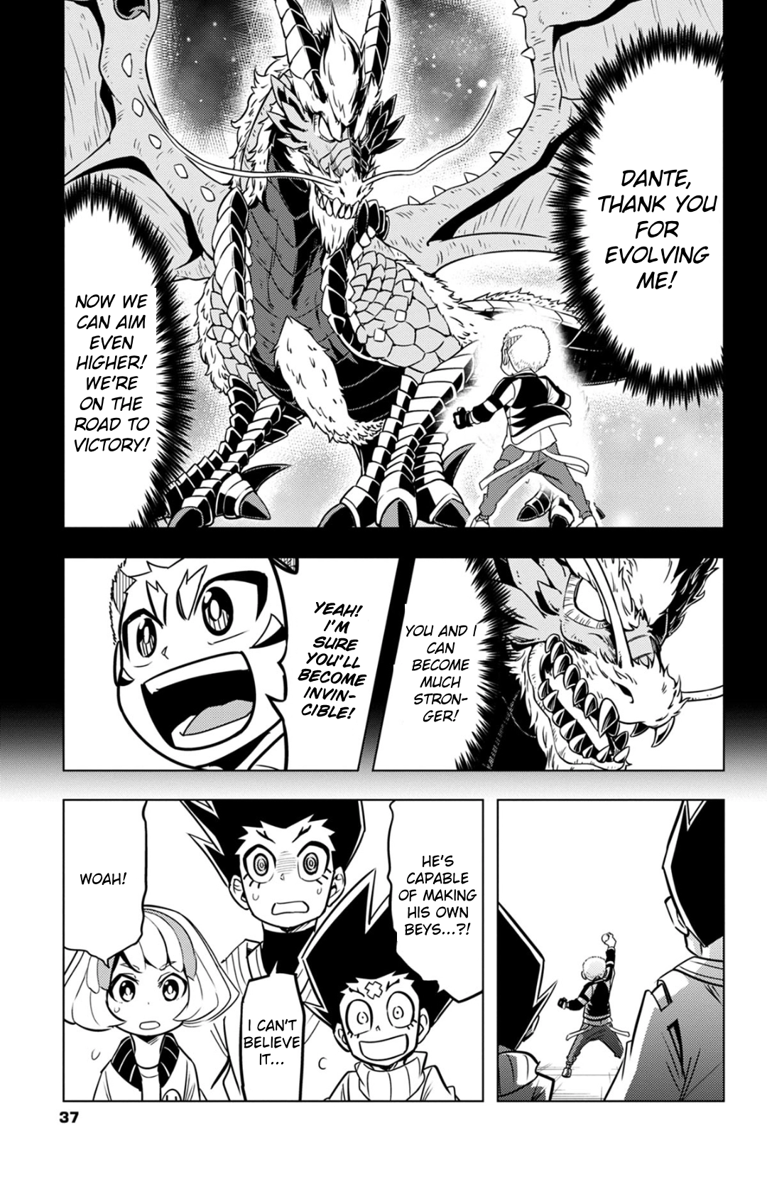 Read Beyblade Burst chapter 67 image 32 on Lezhin