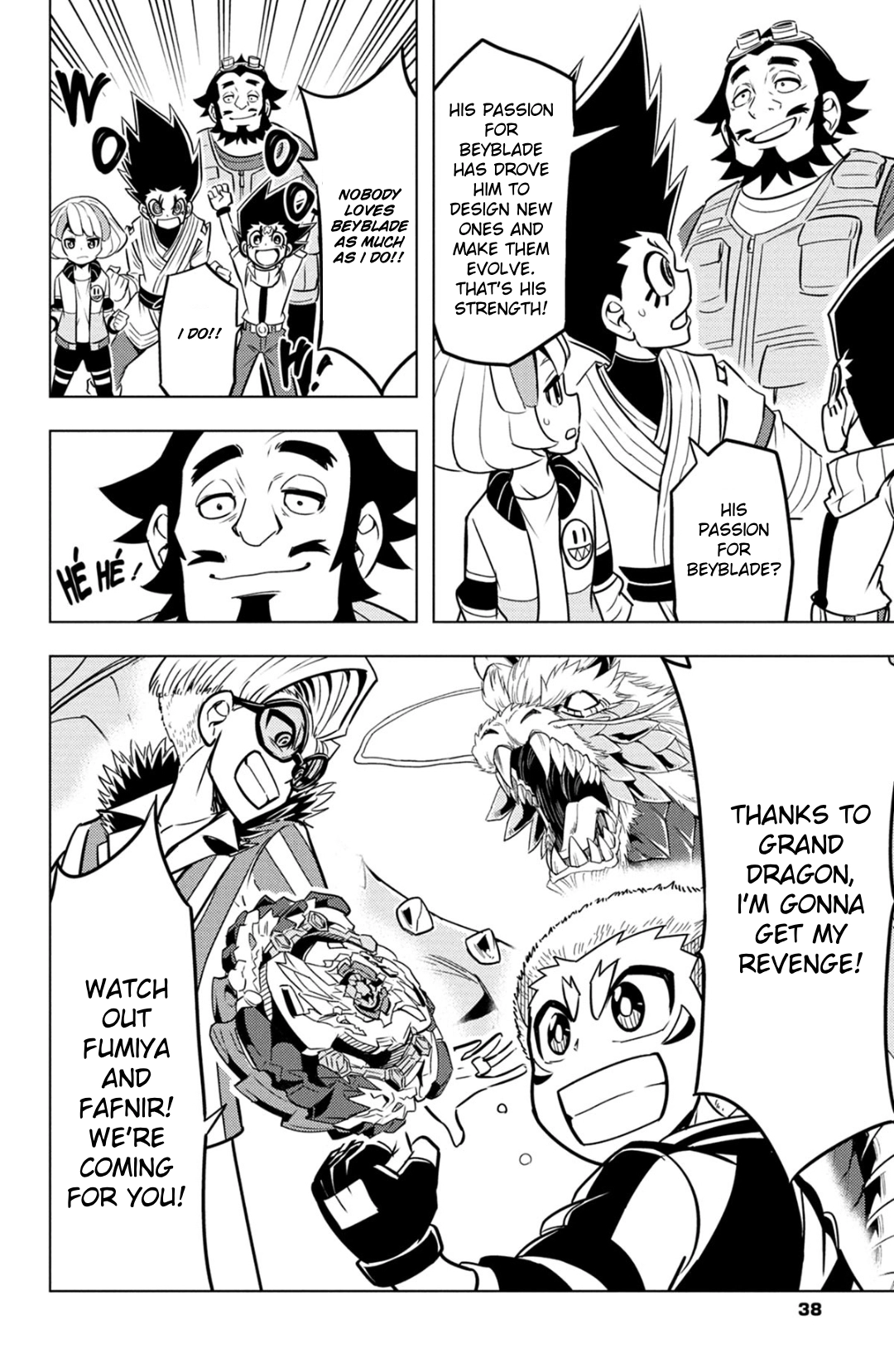 Read Beyblade Burst chapter 67 image 33 on Lezhin