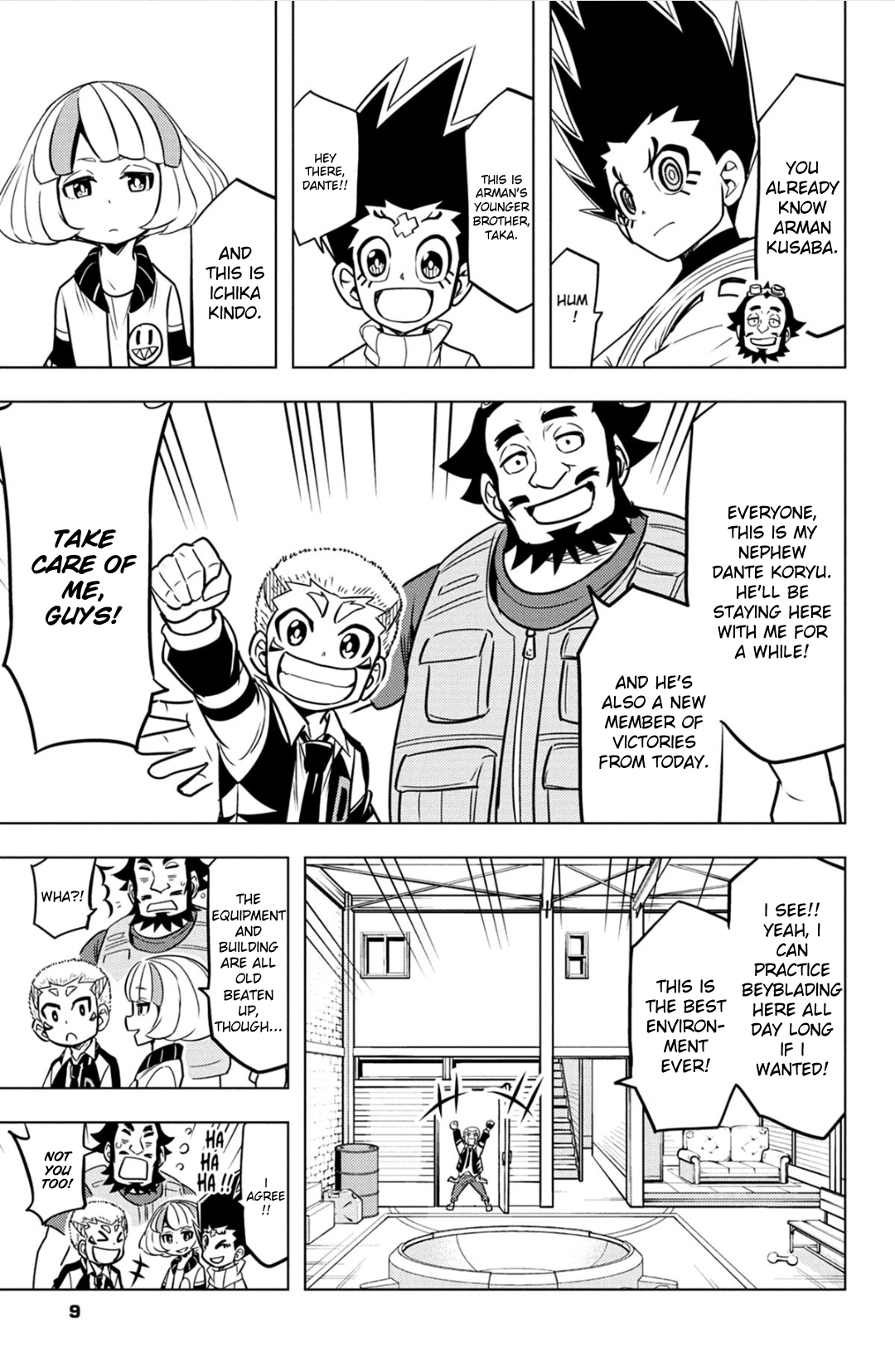 Read Beyblade Burst chapter 67 image 4 on Lezhin