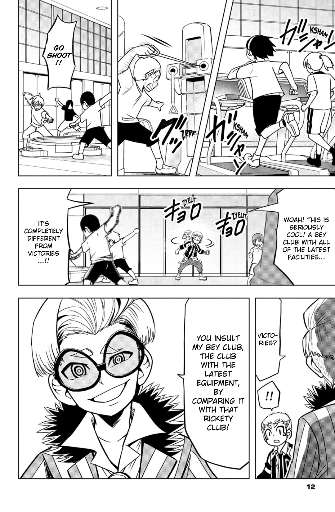 Read Beyblade Burst chapter 67 image 7 on Lezhin