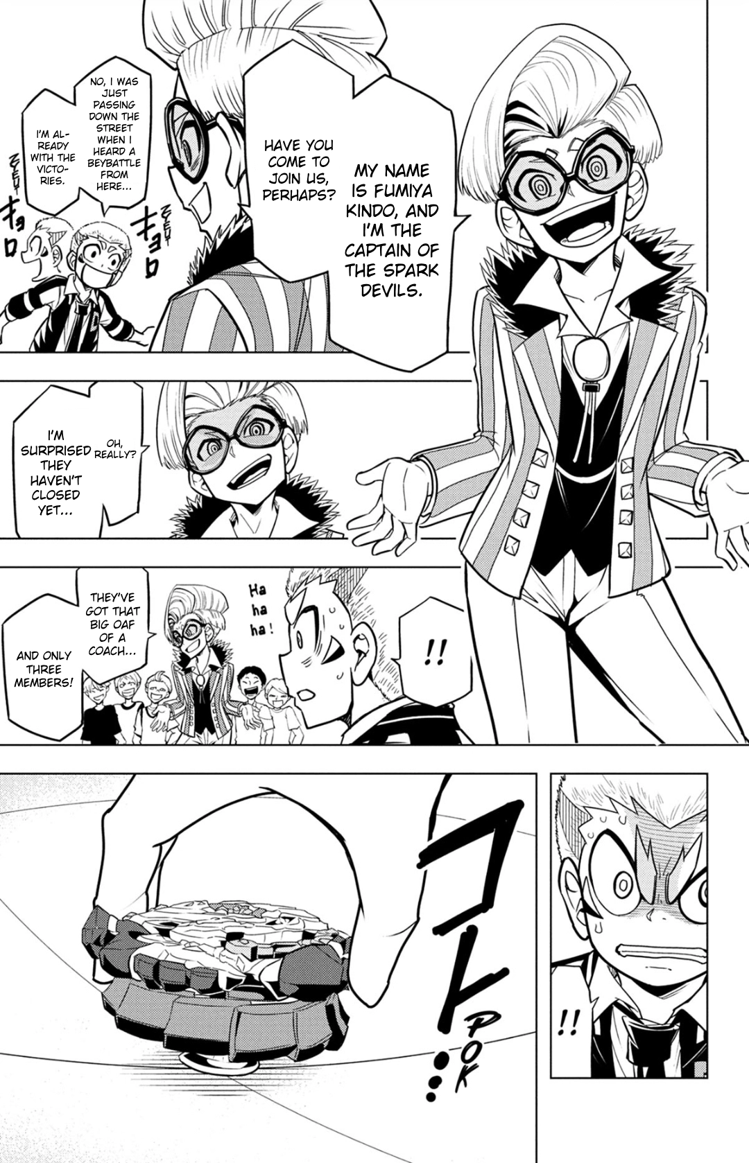 Read Beyblade Burst chapter 67 image 8 on Lezhin