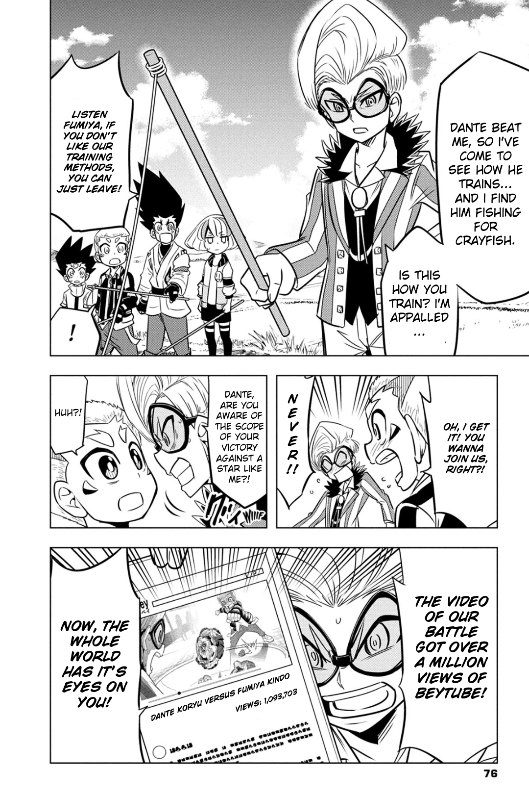 Read Beyblade Burst chapter 69 image 5 on Lezhin