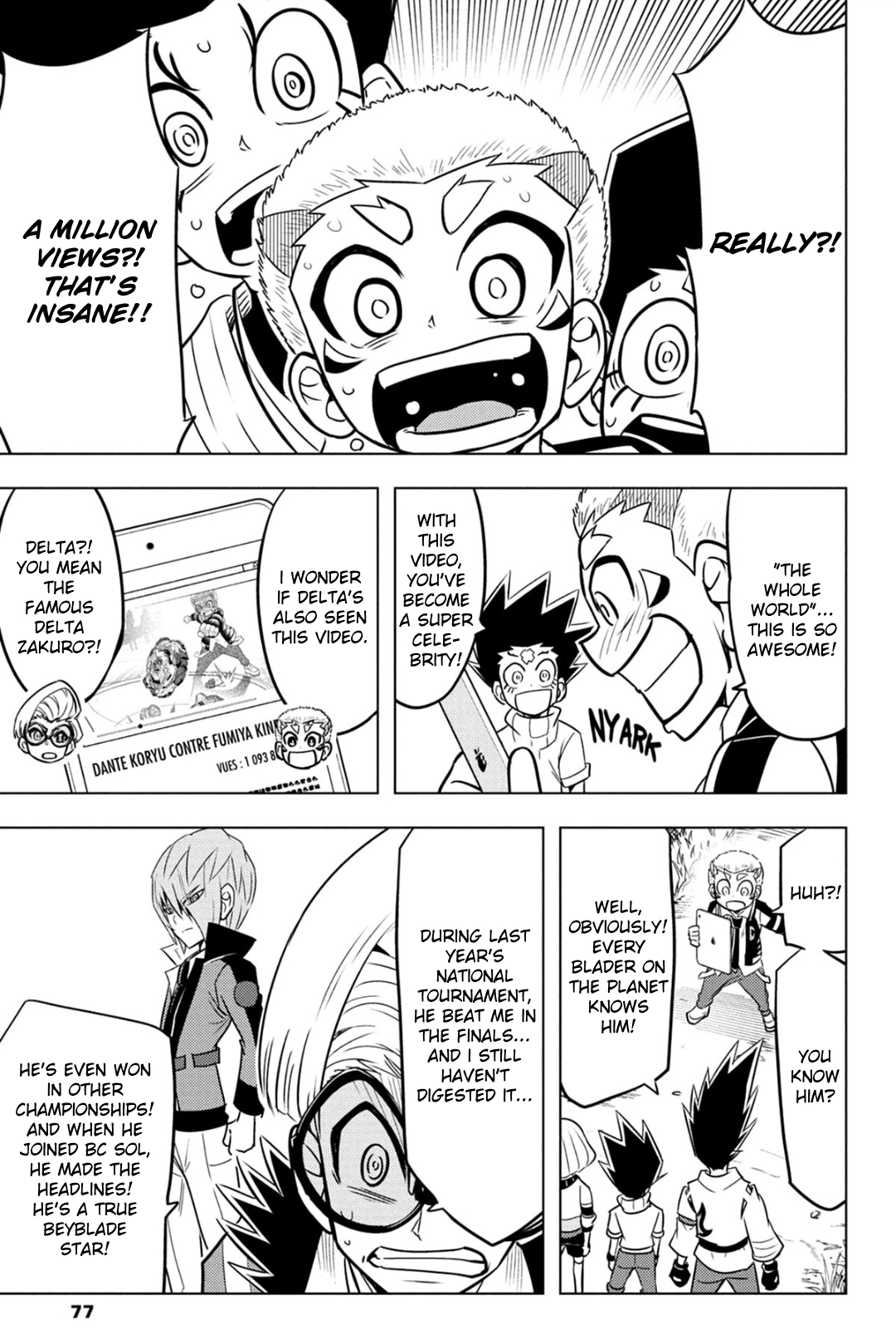 Read Beyblade Burst chapter 69 image 6 on Lezhin