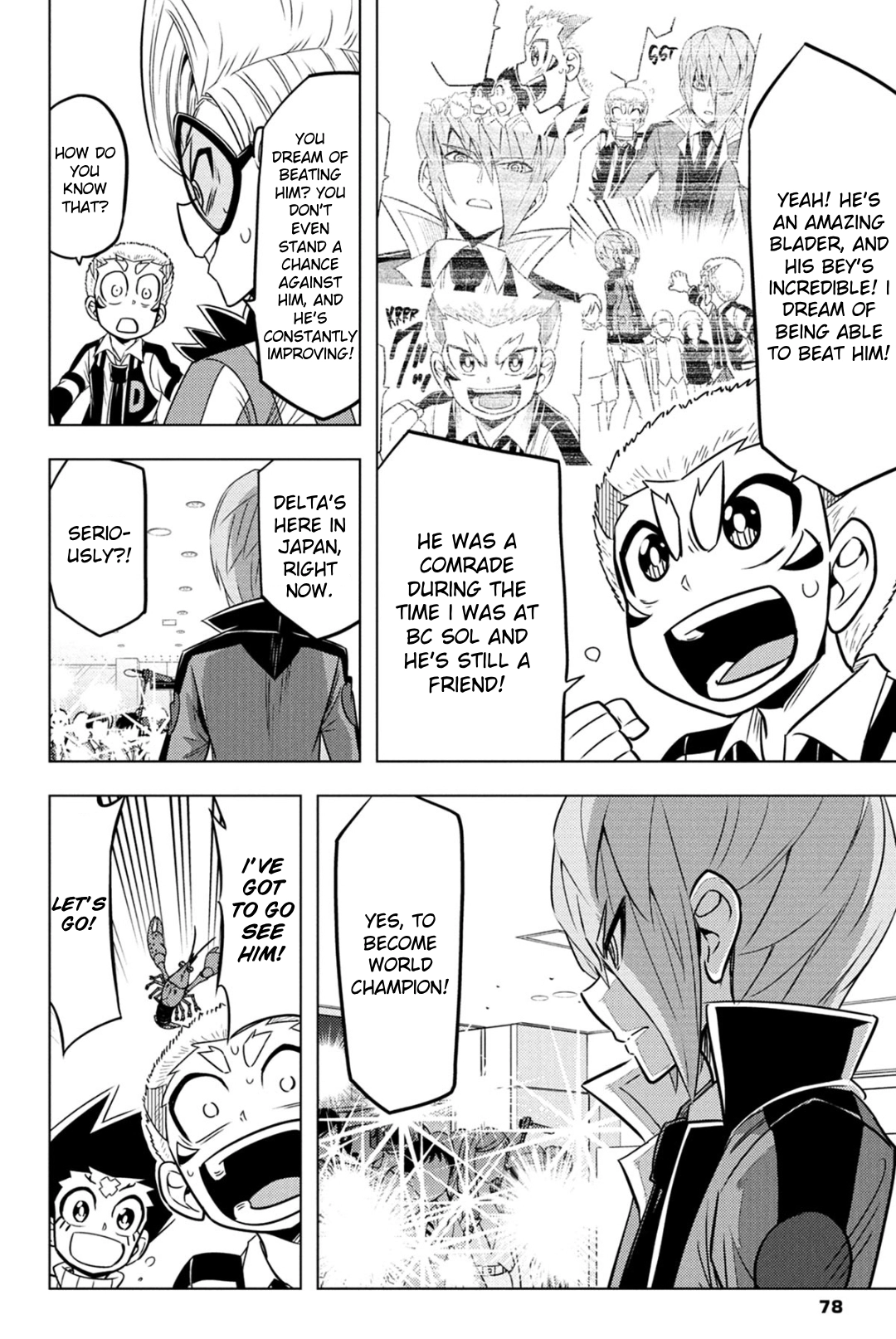 Read Beyblade Burst chapter 69 image 7 on Lezhin
