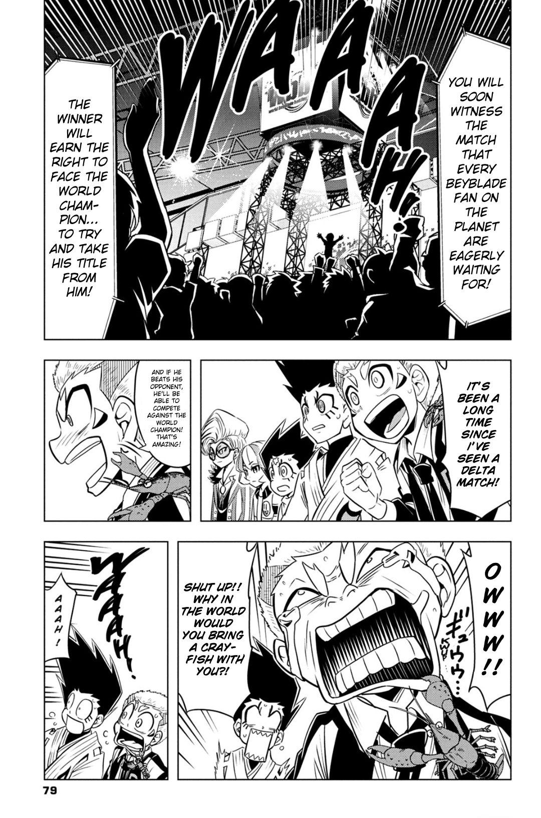 Read Beyblade Burst chapter 69 image 8 on Lezhin