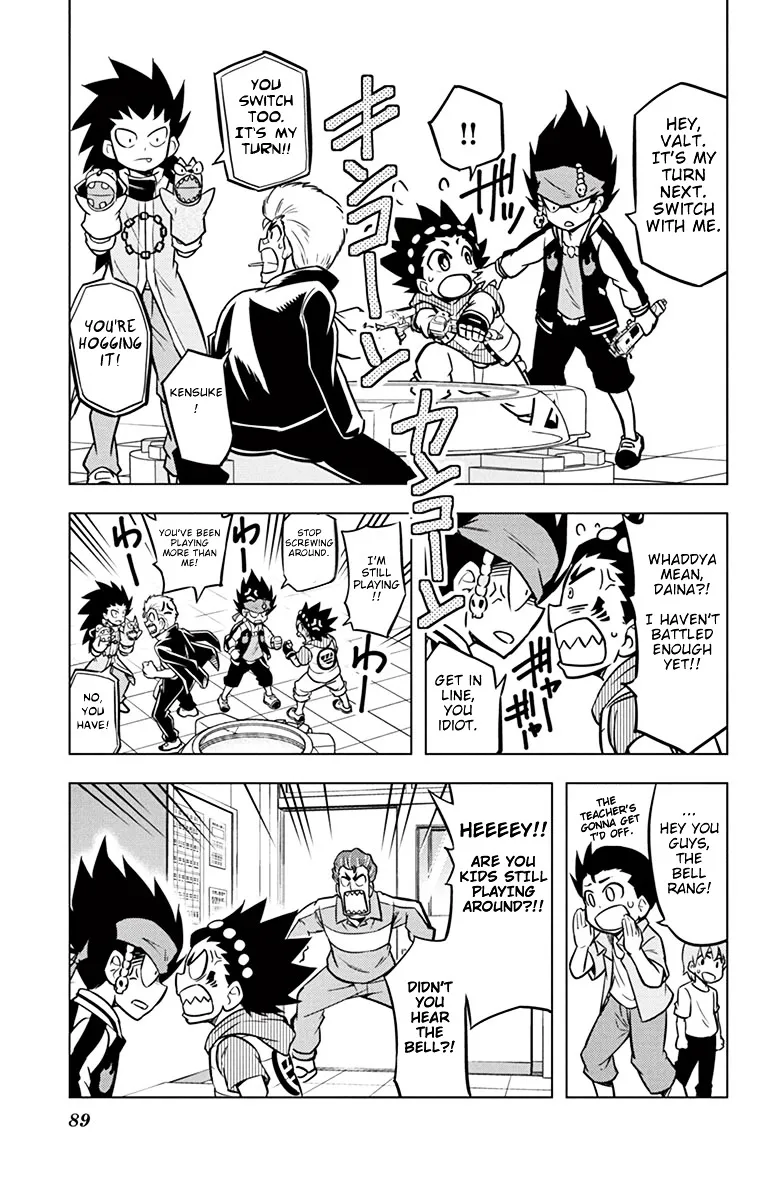 Read Beyblade Burst chapter 7 image 2 on Lezhin