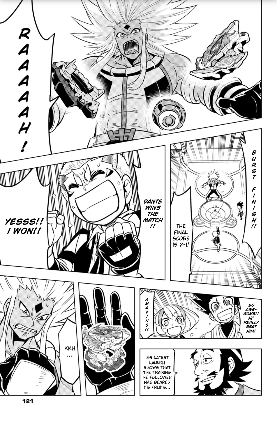 Read Beyblade Burst chapter 70 image 18 on Lezhin