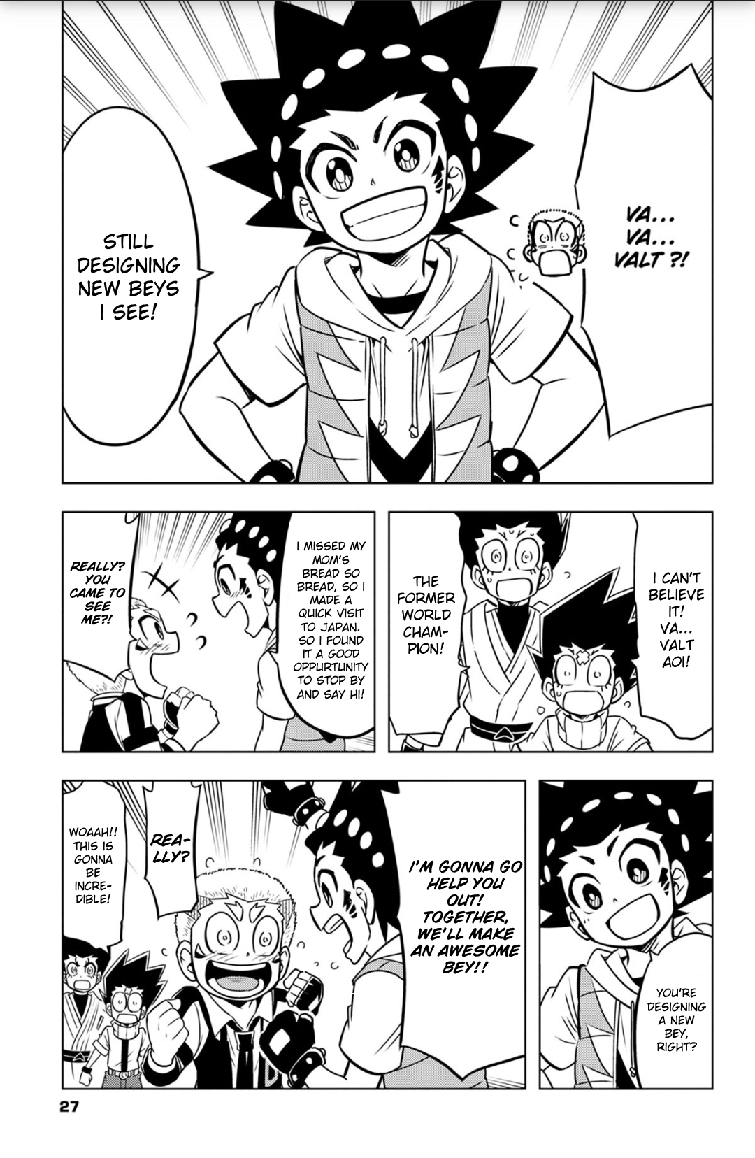 Read Beyblade Burst chapter 73.5 image 2 on Lezhin