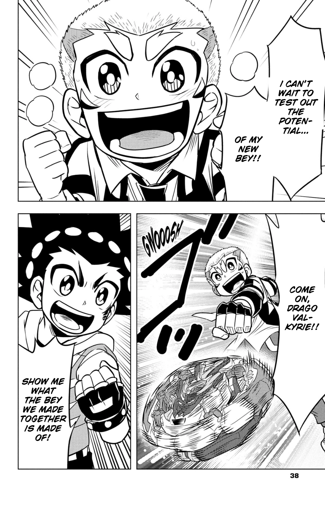 Beyblade Burst Chapter 73.6 page 2 - 