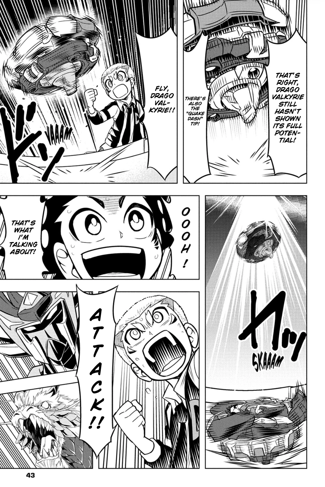 Beyblade Burst Chapter 73.6 page 7 - 