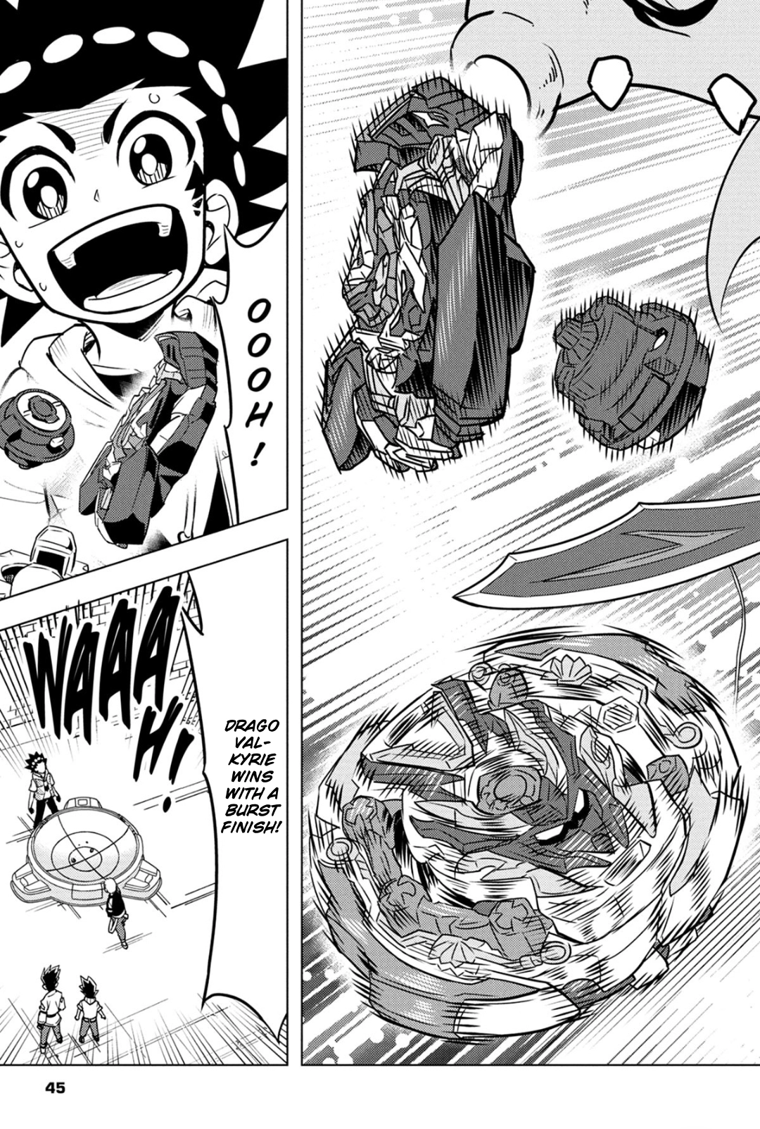 Beyblade Burst Chapter 73.6 page 9 - 