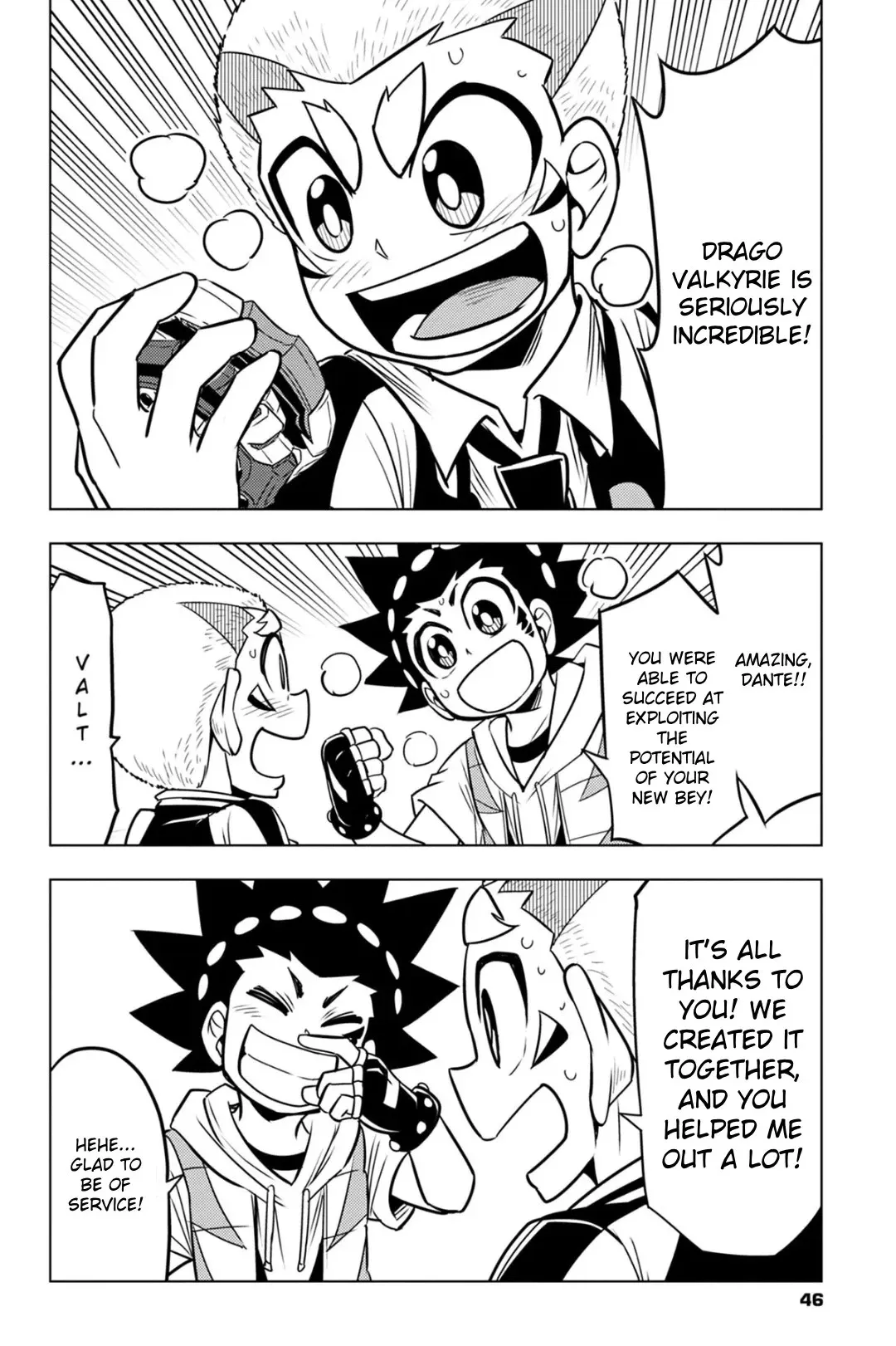 Beyblade Burst Chapter 73.6 page 10 - 