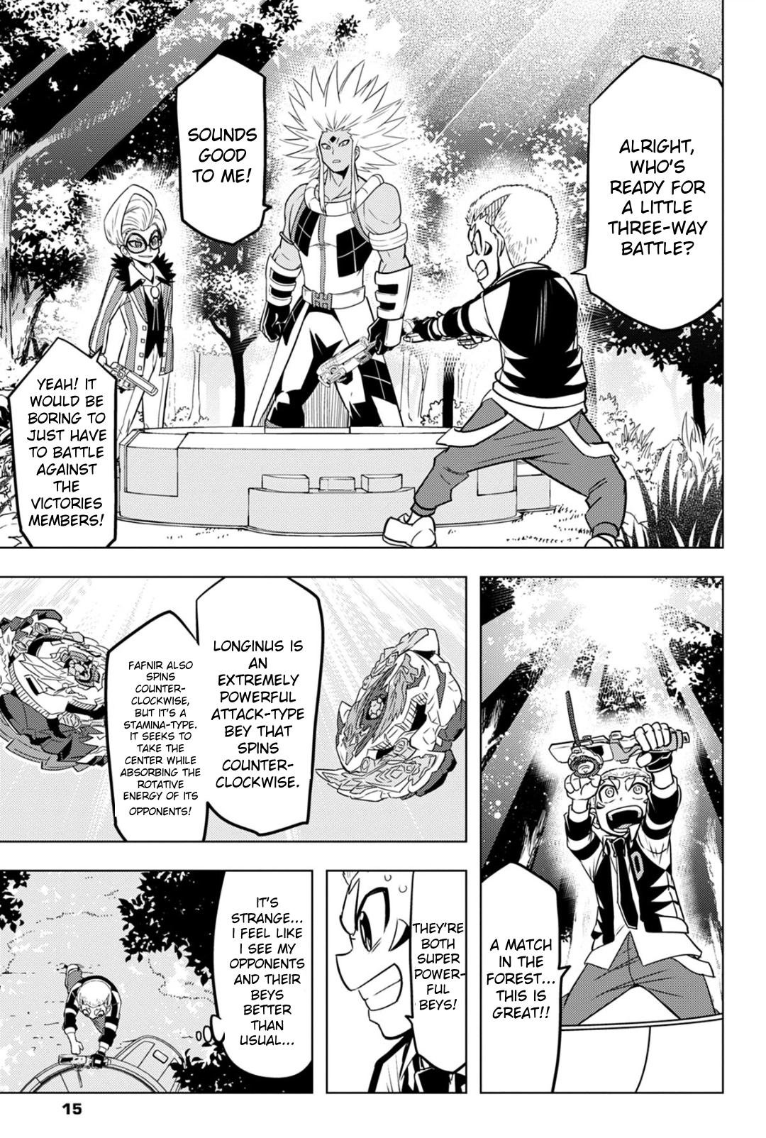 Read Beyblade Burst chapter 73 image 10 on Lezhin