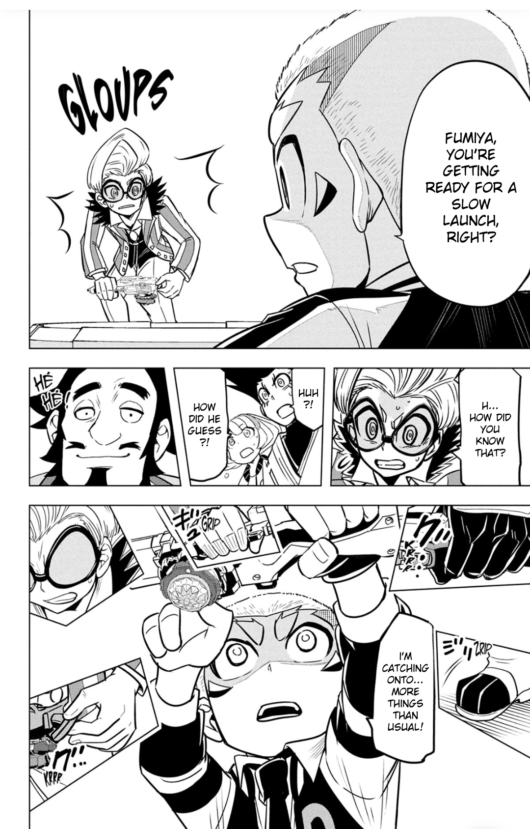 Read Beyblade Burst chapter 73 image 11 on Lezhin