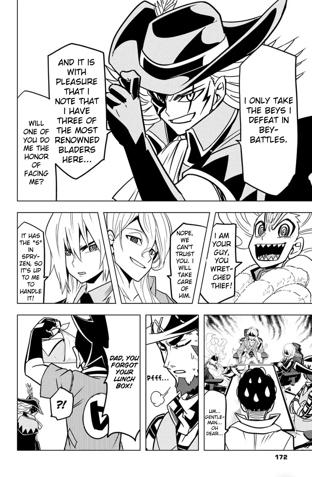 Read Beyblade Burst chapter 75 image 7 on Lezhin