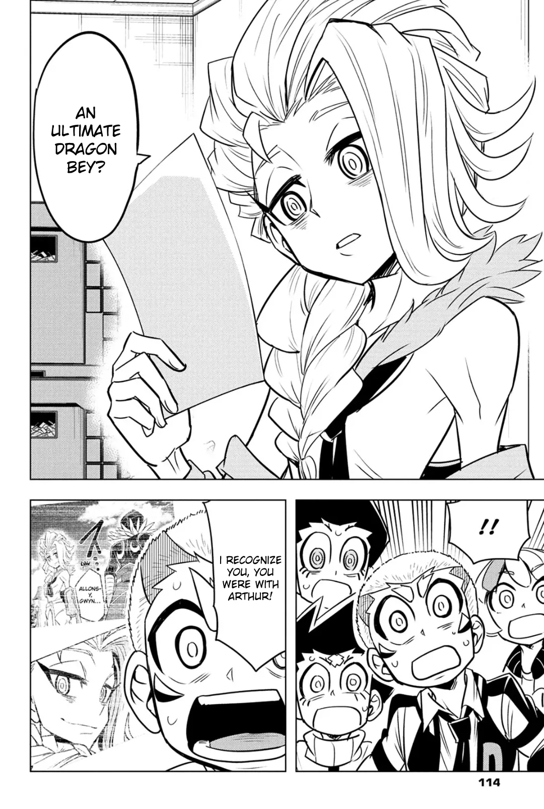 Read Beyblade Burst chapter 76 image 3 on Lezhin