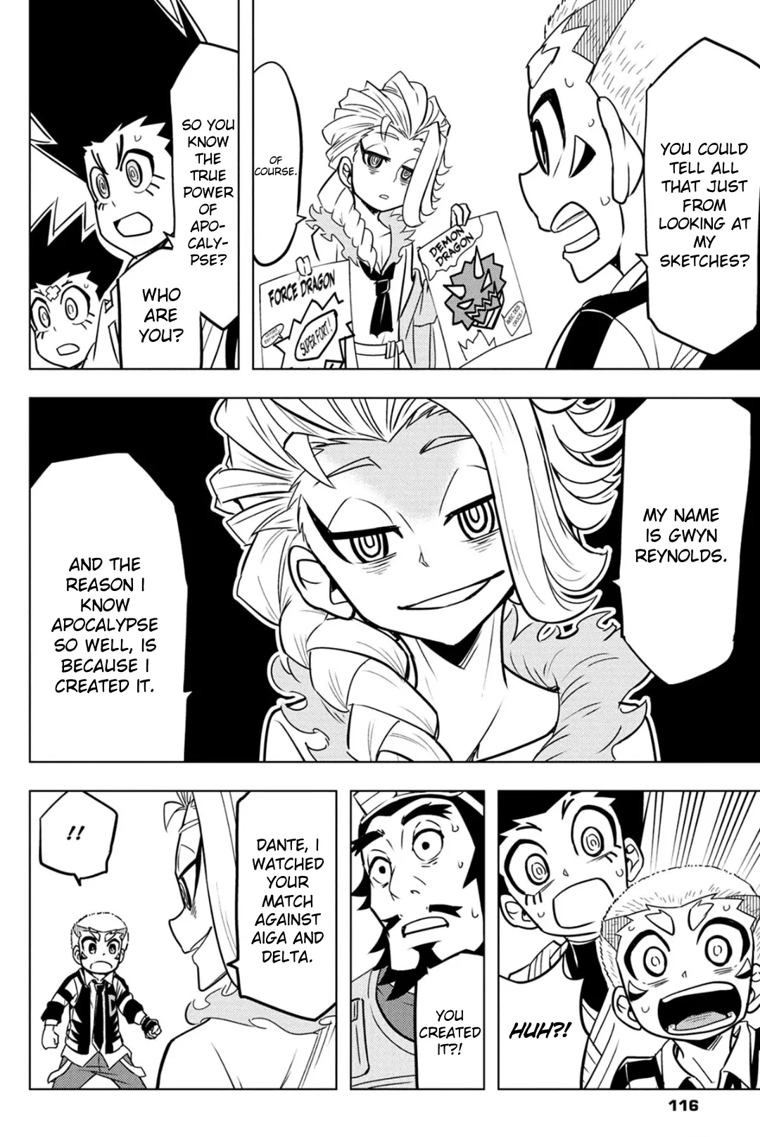 Read Beyblade Burst chapter 76 image 5 on Lezhin