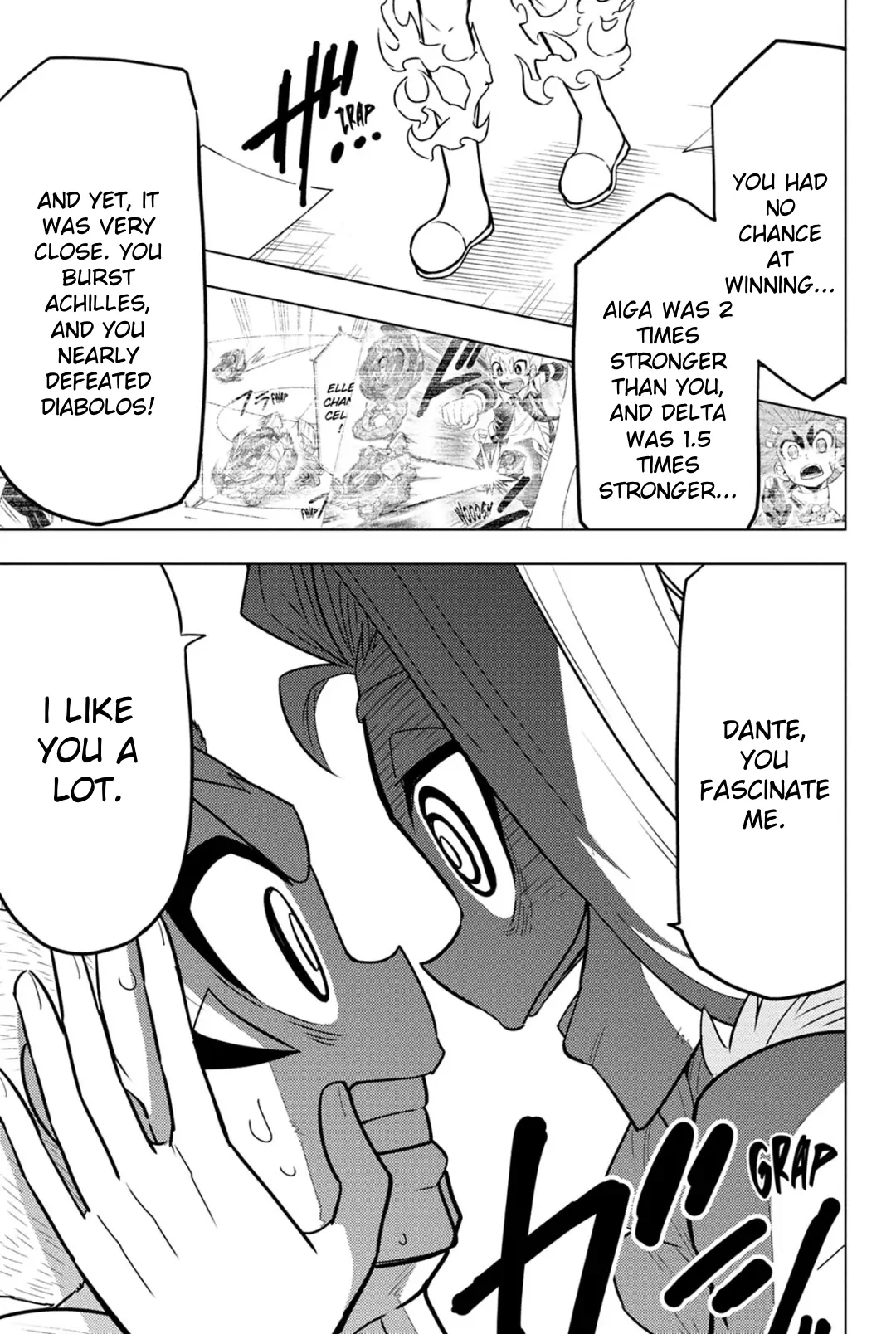 Read Beyblade Burst chapter 76 image 6 on Lezhin