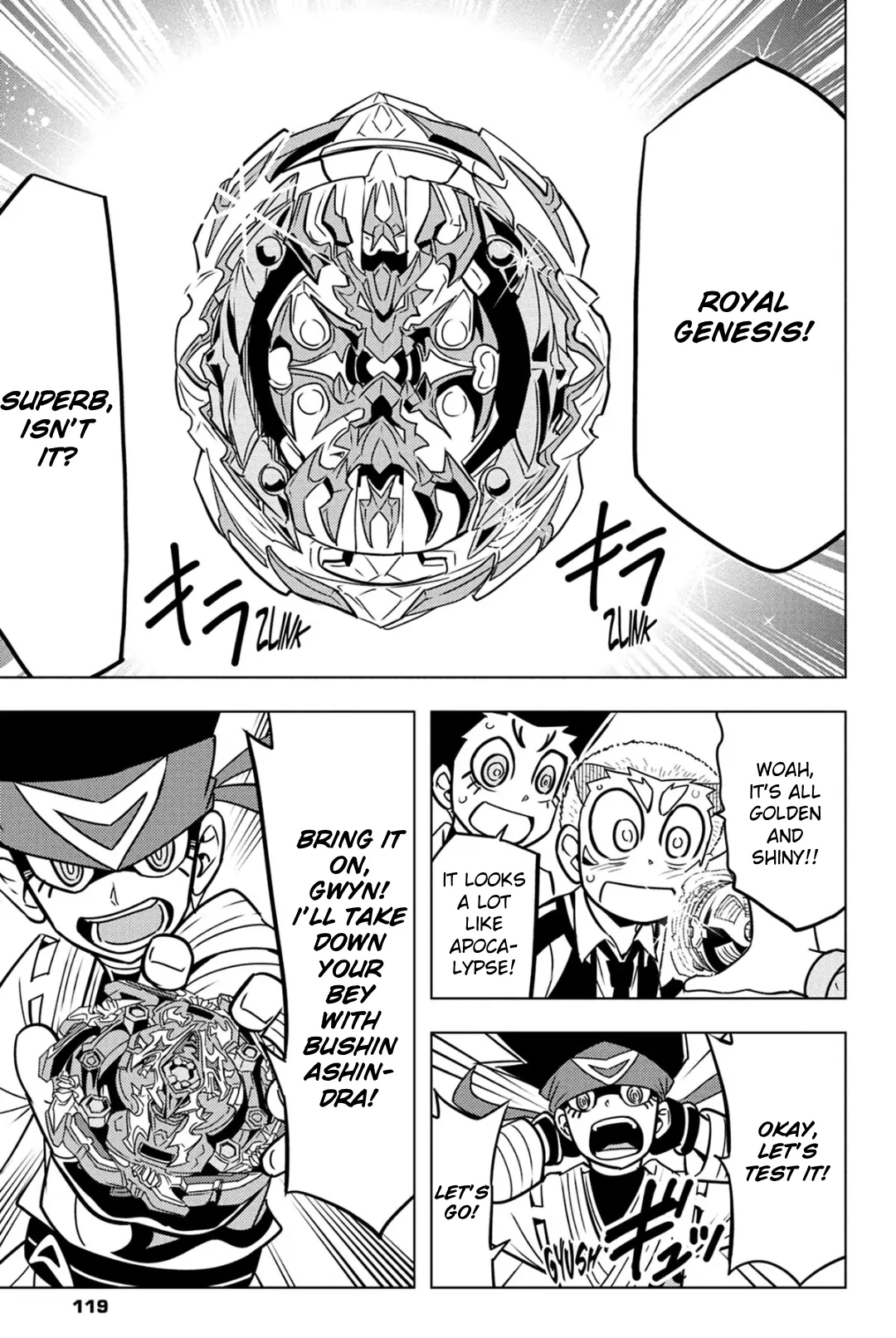 Read Beyblade Burst chapter 76 image 8 on Lezhin