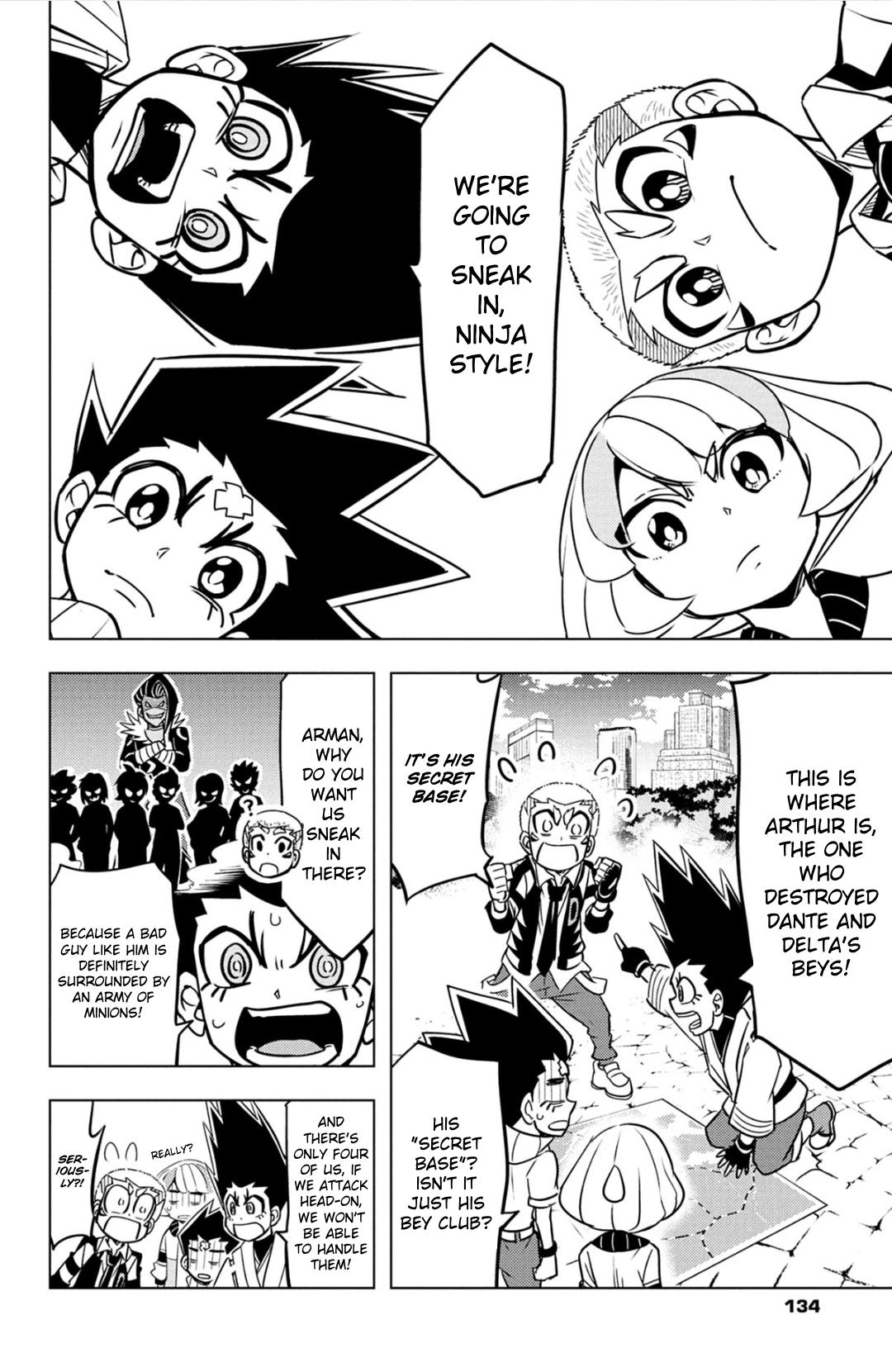 Read Beyblade Burst chapter 77 image 1 on Lezhin