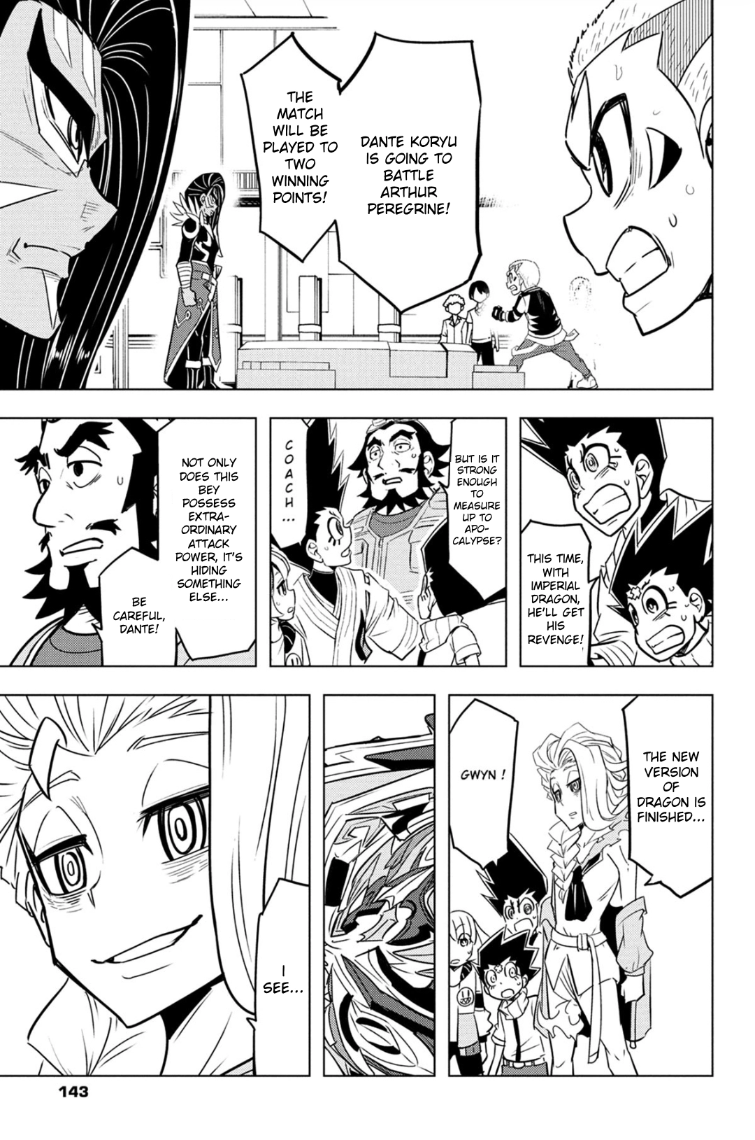 Read Beyblade Burst chapter 77 image 10 on Lezhin