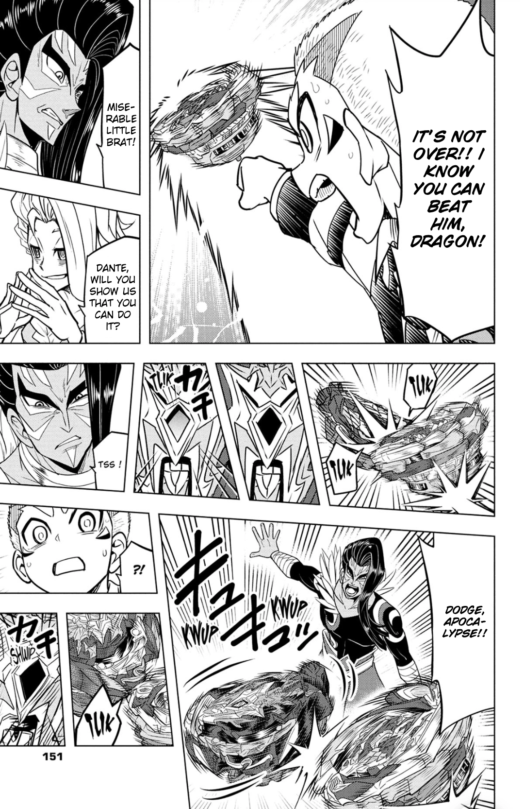 Read Beyblade Burst chapter 77 image 18 on Lezhin