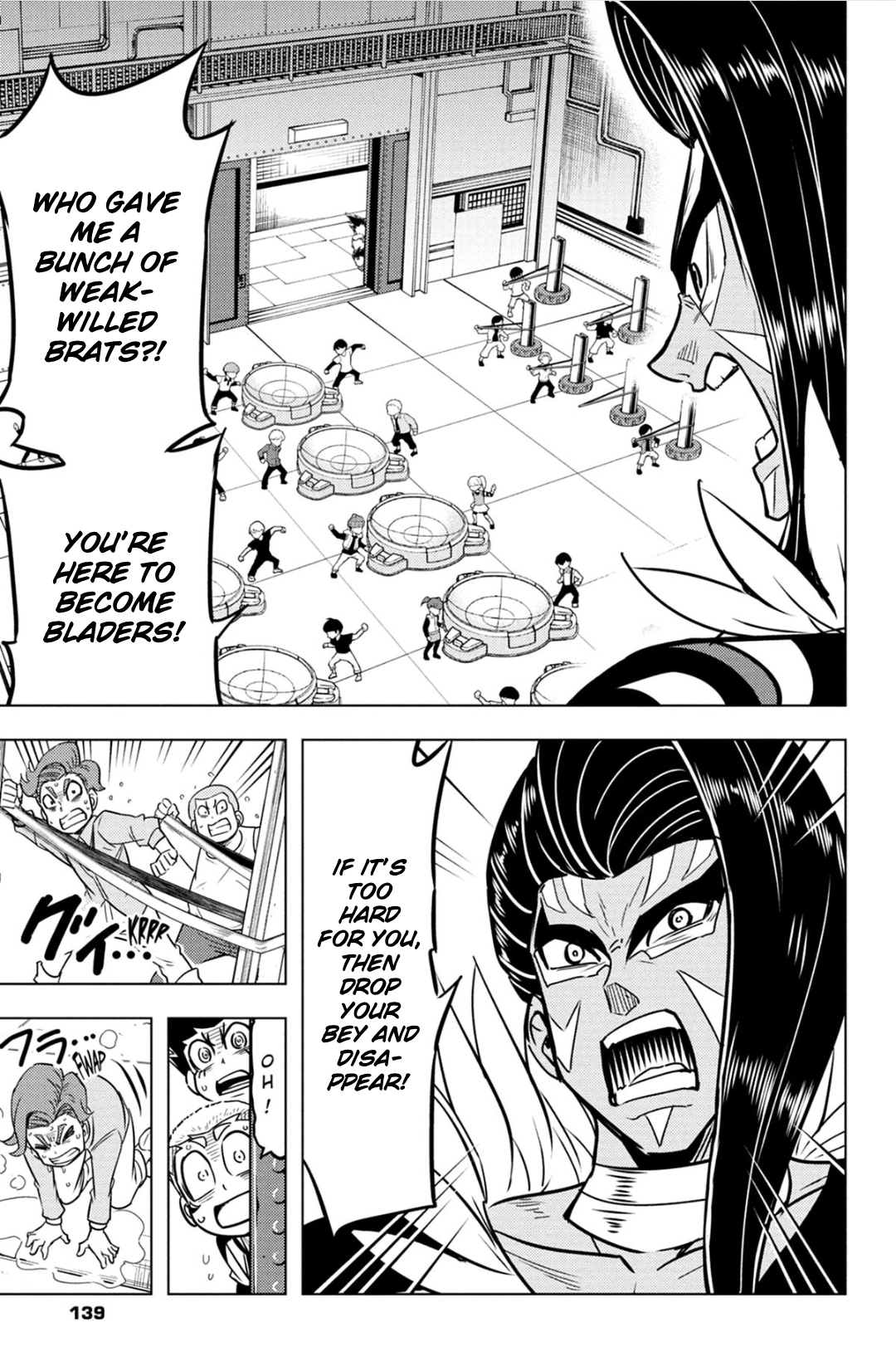 Read Beyblade Burst chapter 77 image 6 on Lezhin