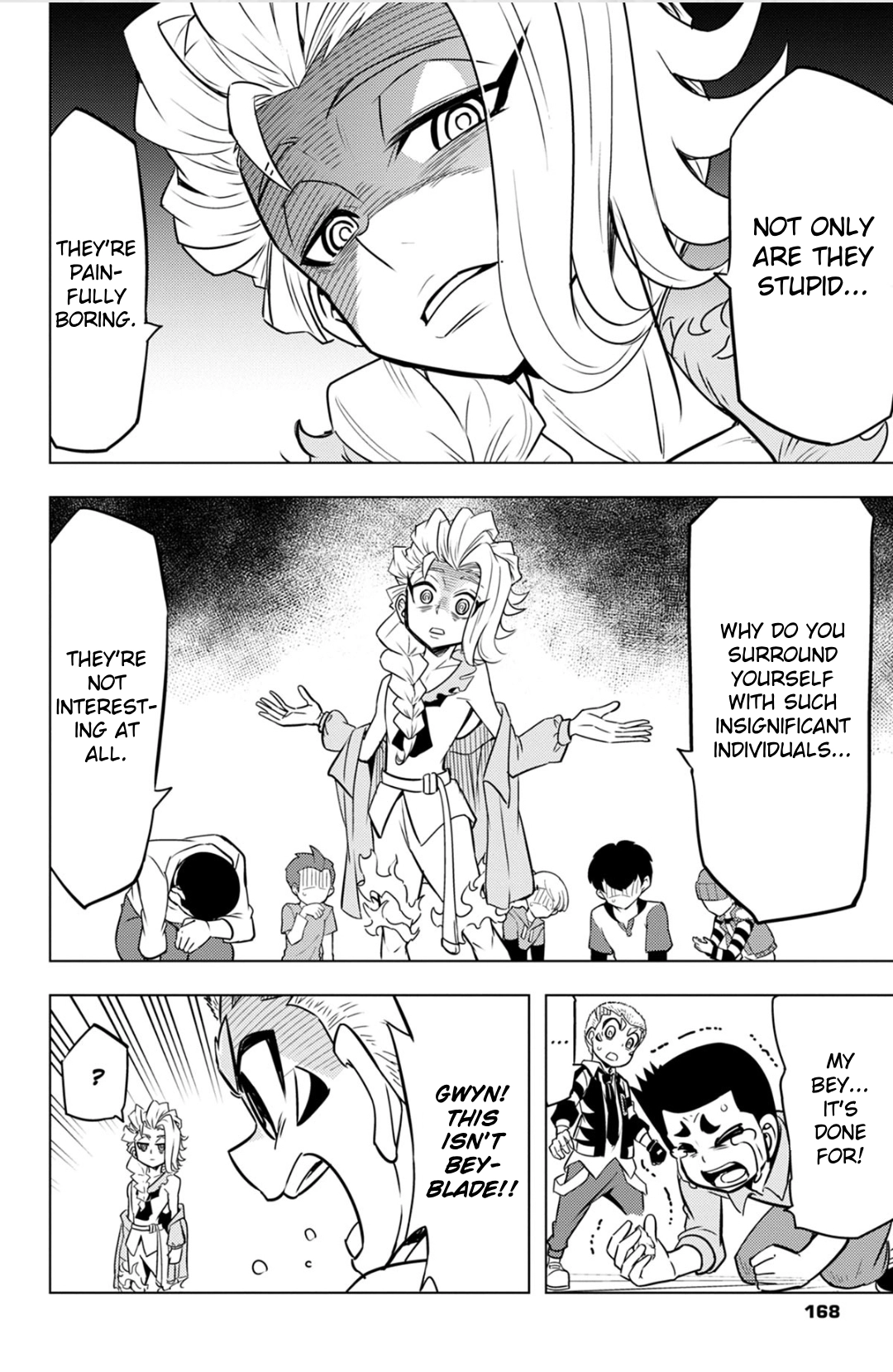 Beyblade Burst Chapter 78 page 8 - 