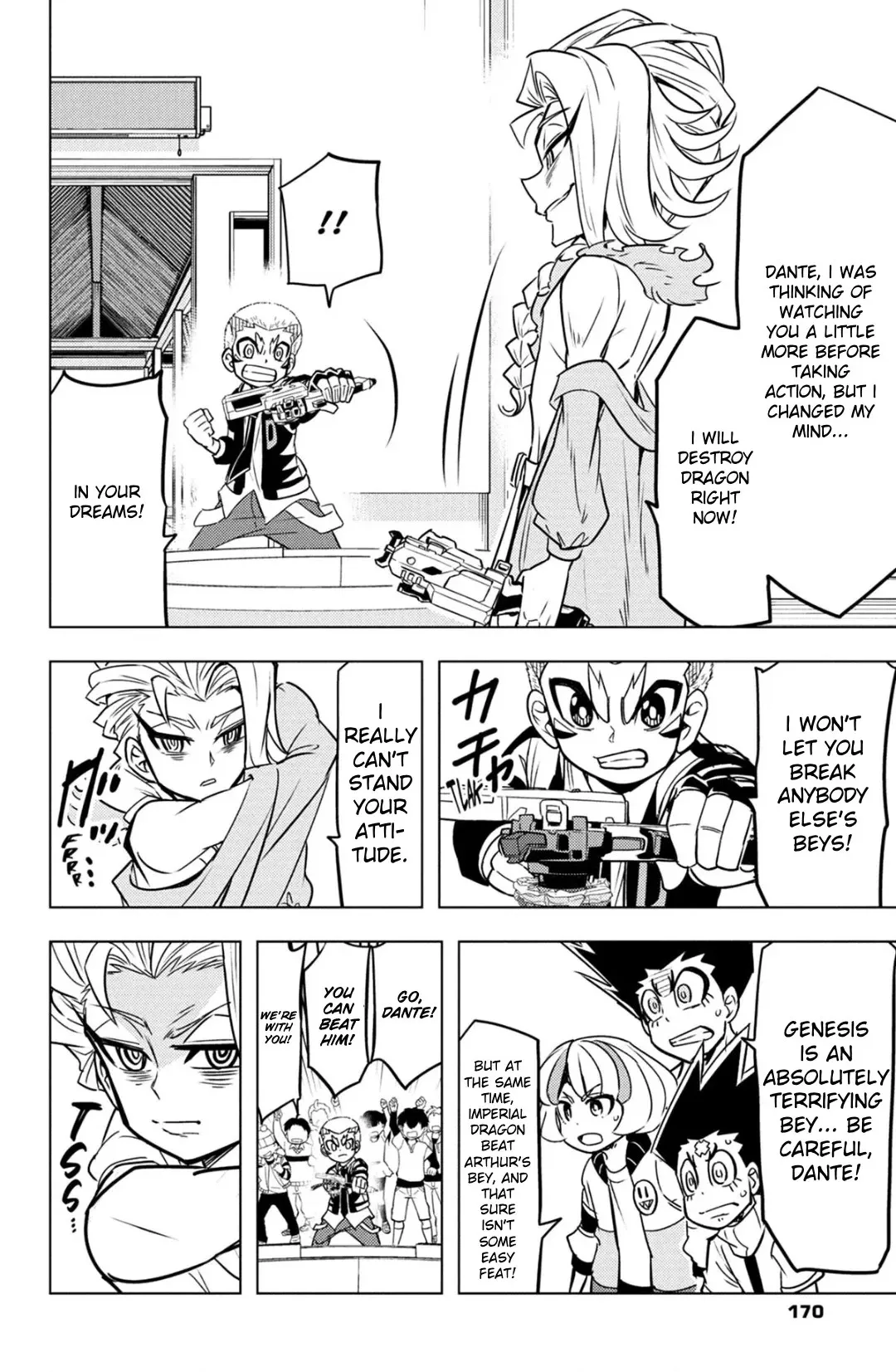 Beyblade Burst Chapter 78 page 10 - 