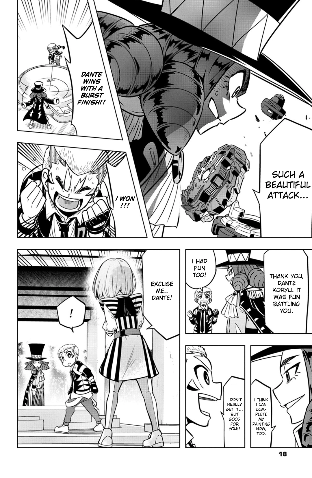 Beyblade Burst Chapter 79 page 14 - 