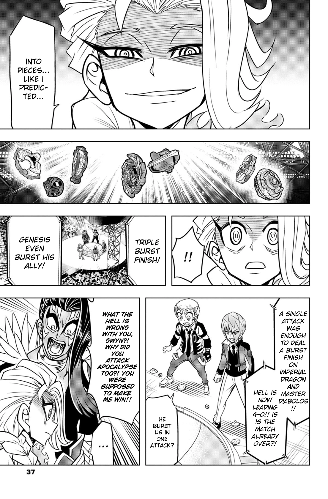 Read Beyblade Burst chapter 80 image 16 on Lezhin